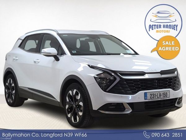 Kia Sportage SUV, Petrol Plug-in Hybrid, 2023, White