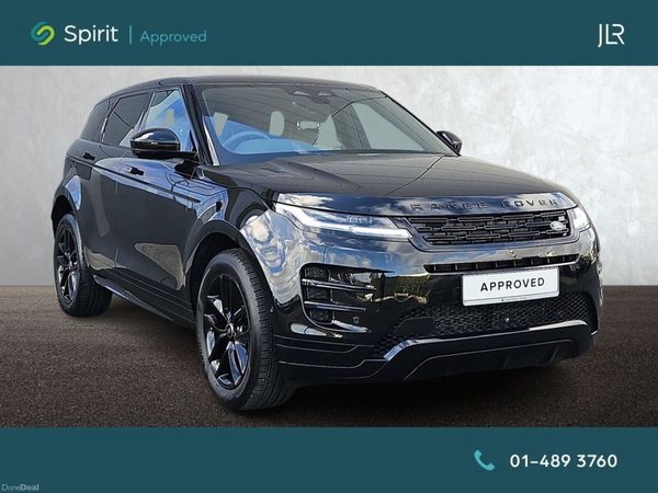 Land Rover Range Rover Evoque SUV, Petrol Hybrid, 2025, Black