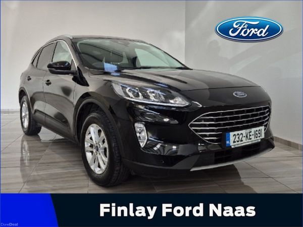 Ford Kuga SUV, Petrol Plug-in Hybrid, 2023, Black