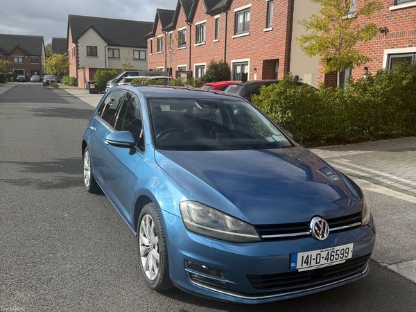 Volkswagen Golf Hatchback, Petrol, 2014, Blue