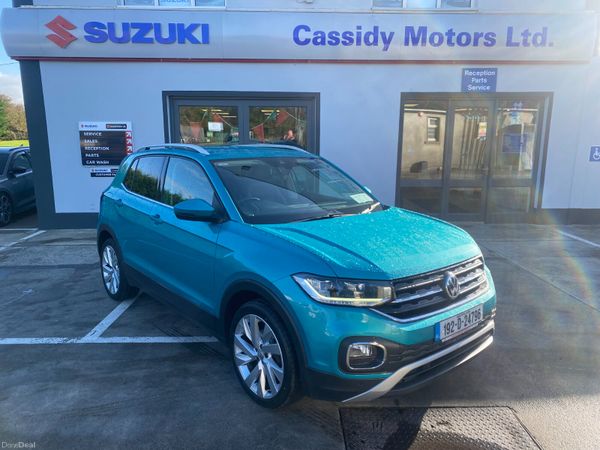 Volkswagen T-Cross Estate/Jeep, Petrol, 2019, Green