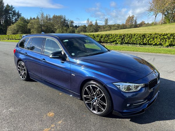 BMW 3-Series Estate, Diesel, 2018, Blue