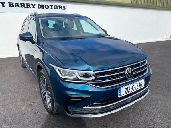 Volkswagen Tiguan SUV, Diesel, 2021, Blue