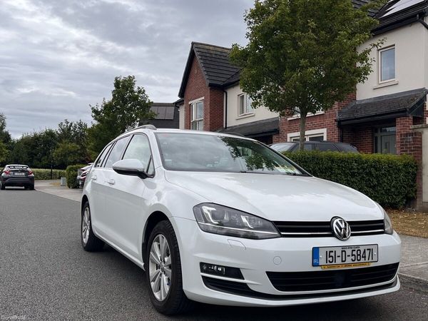 Volkswagen Golf Estate, Petrol, 2015, White