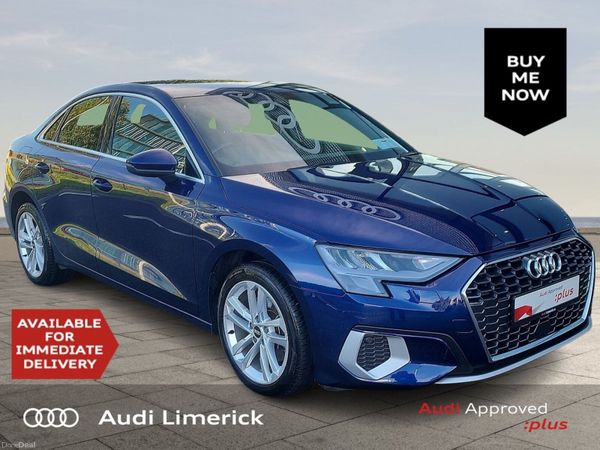 Audi A3 Saloon, Petrol, 2021, Blue