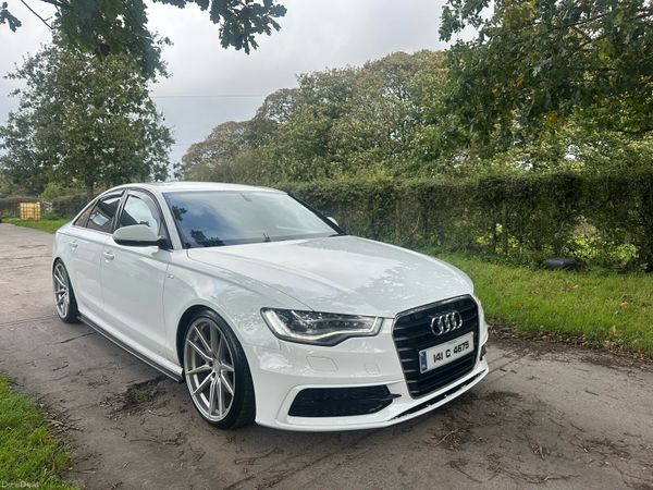 Audi A6 Saloon, Diesel, 2014, White