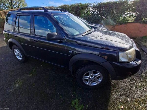 Land Rover Freelander SUV, Petrol, 2004, Black