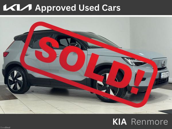 Volvo XC40 Estate, Electric, 2023, Grey