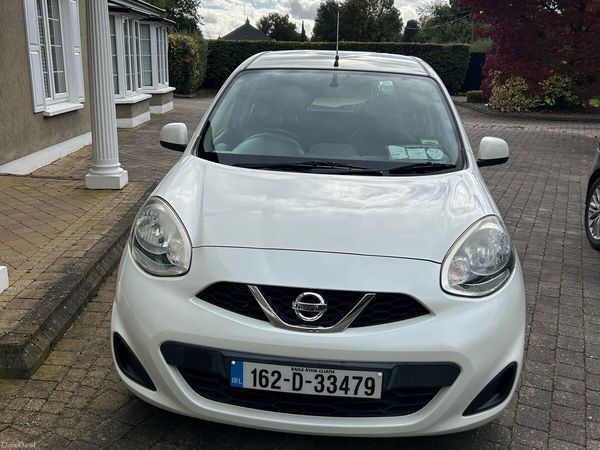 Nissan March Hatchback, Petrol, 2016, White