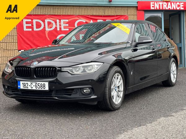 BMW 3-Series Saloon, Petrol Plug-in Hybrid, 2018, Black