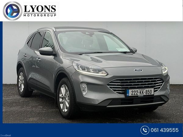 Ford Kuga SUV, Petrol Hybrid, 2022, Grey