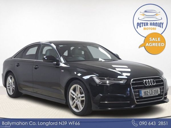 Audi A6 Saloon, Diesel, 2016, Black