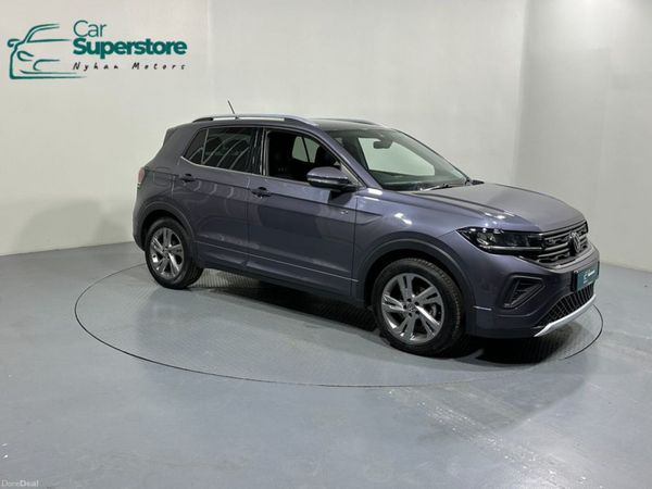 Volkswagen T-Cross SUV, Petrol, 2024, Grey