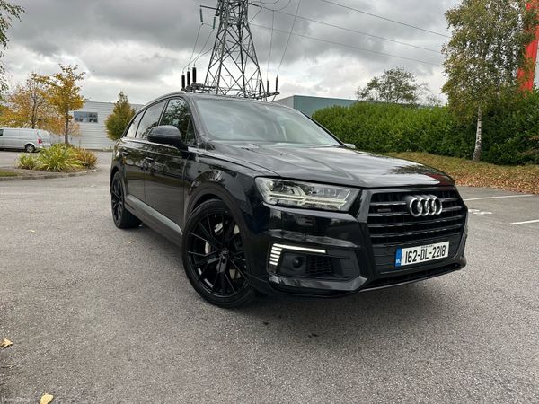 Audi Q7 SUV, Diesel Hybrid, 2016, Black