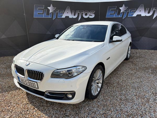 BMW 5-Series Saloon, Diesel, 2014, White