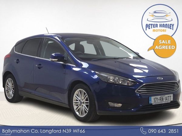 Ford Focus Hatchback, Diesel, 2017, Blue