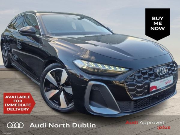 Audi A5 Estate, Petrol Plug-in Hybrid, 2025, Black