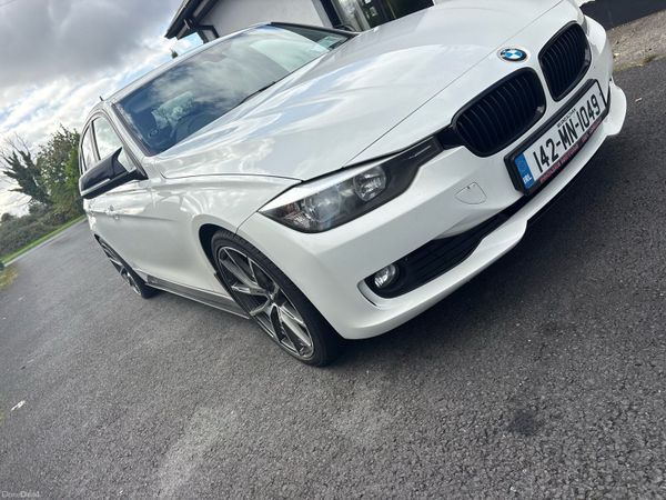BMW 3-Series Saloon, Diesel, 2014, White