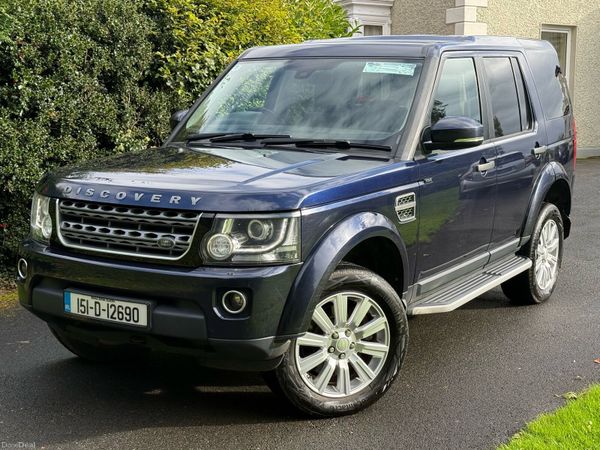 Land Rover Discovery SUV, Diesel, 2015, Blue