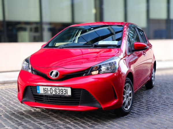 Toyota Vitz Hatchback, Petrol, 2016, Red