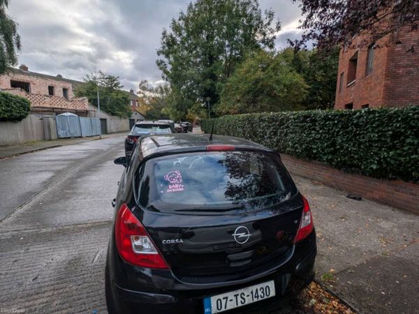Opel Corsa Hatchback, Petrol, 2007, Black
