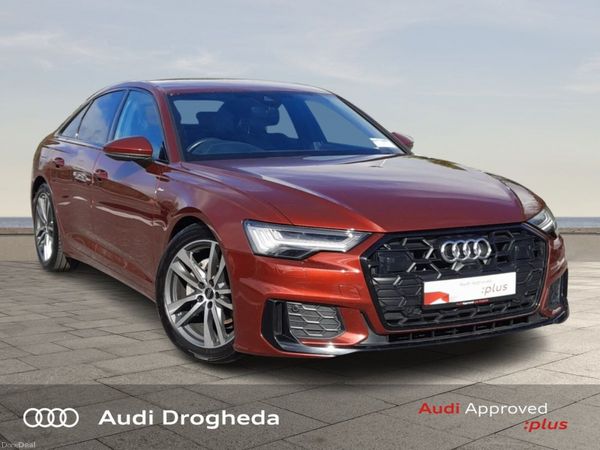Audi A6 Saloon, Diesel, 2024, Red