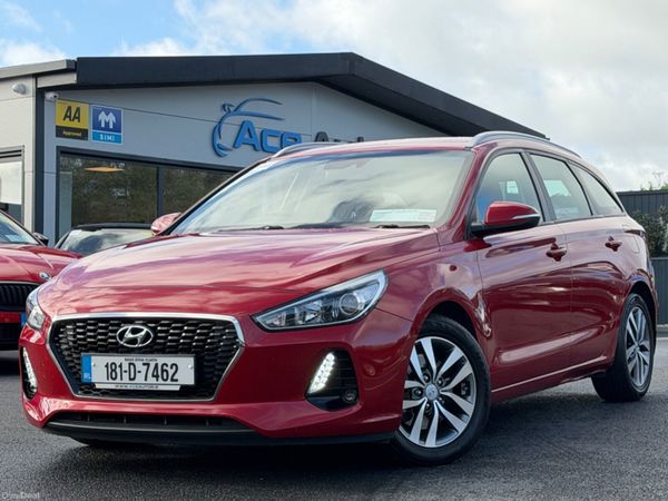 Hyundai i30 Estate, Diesel, 2018, Red