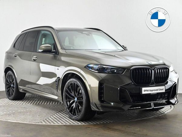 BMW X5 SUV, Petrol Plug-in Hybrid, 2024, Green