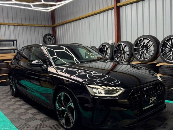 Audi A4 Estate, Diesel Hybrid, 2022, Black