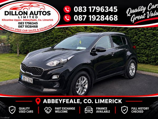 Kia Sportage SUV, Diesel, 2020, Black