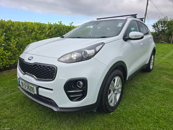 Kia Sportage SUV, Diesel, 2018, White