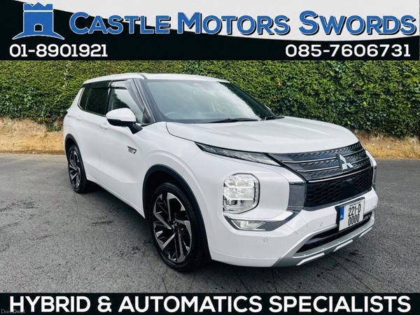Mitsubishi Outlander SUV, Petrol Plug-in Hybrid, 2022, White