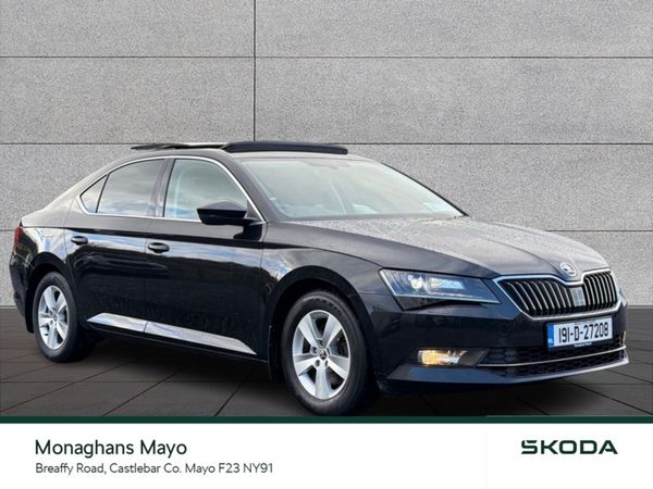 Skoda Superb Hatchback, Diesel, 2019, Black