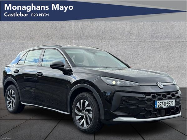 Volkswagen T-Roc SUV, Petrol, 2026, Black