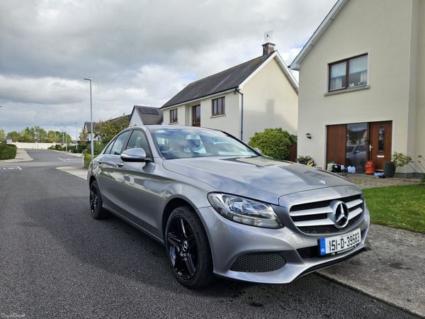 Mercedes-Benz C-Class Saloon, Diesel, 2015, Silver