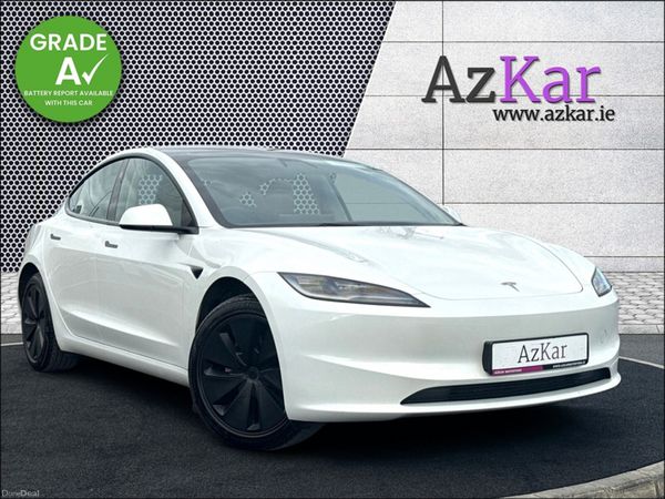 Tesla Model 3 Saloon, Electric, 2024, White