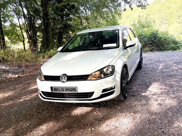 Volkswagen Golf Hatchback, Diesel, 2016, White