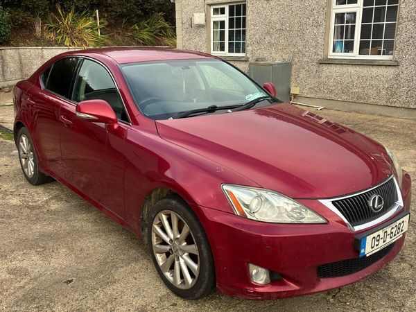 Lexus IS Saloon, Diesel, 2009, Red