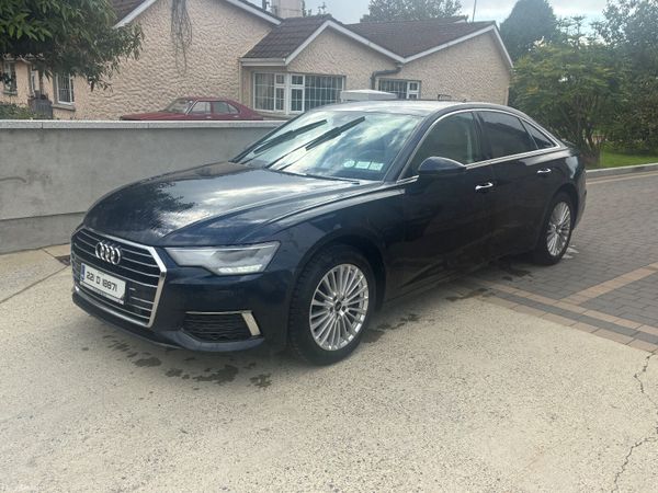 Audi A6 Saloon, Diesel, 2022, Blue