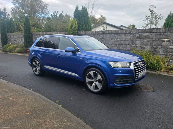 Audi Q7 SUV, Diesel, 2017, Blue