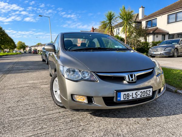 Honda Civic Saloon, Petrol Hybrid, 2008, Grey