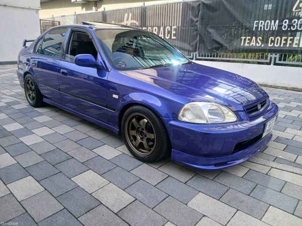 Honda Civic Saloon, Petrol, 1998, Blue