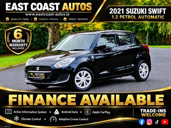 Suzuki Swift Hatchback, Petrol, 2021, Black