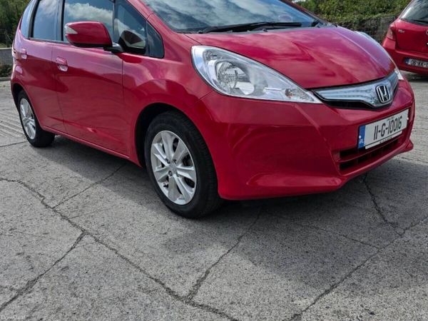 Honda Fit Hatchback, Petrol Hybrid, 2011, Red