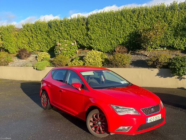 SEAT Leon Hatchback, Diesel, 2014, Red