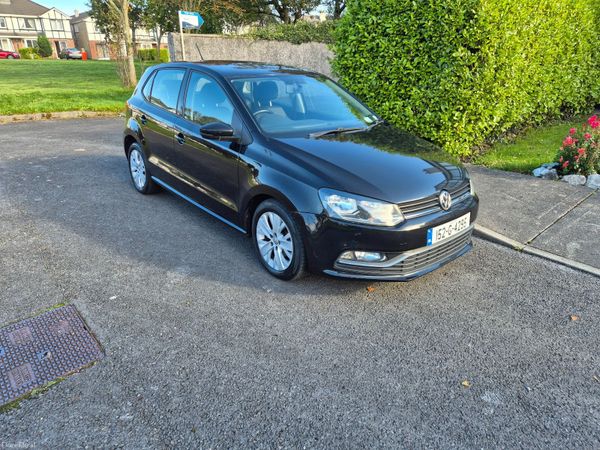 Volkswagen Polo Hatchback, Petrol, 2015, Black