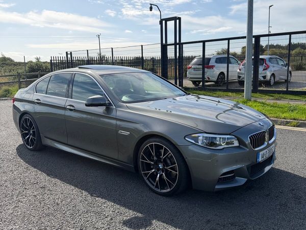BMW 5-Series Saloon, Diesel, 2014, Grey