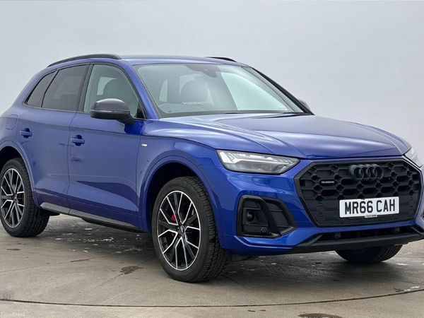Audi Q5 SUV, Diesel Hybrid, 2020, Blue
