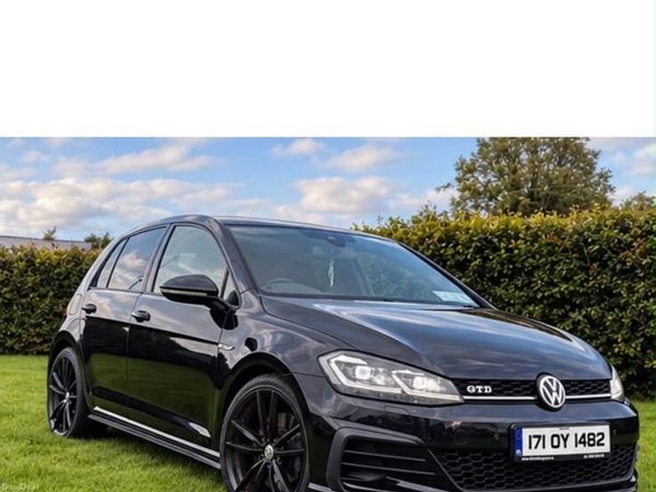Volkswagen Golf Hatchback, Diesel, 2017, Black
