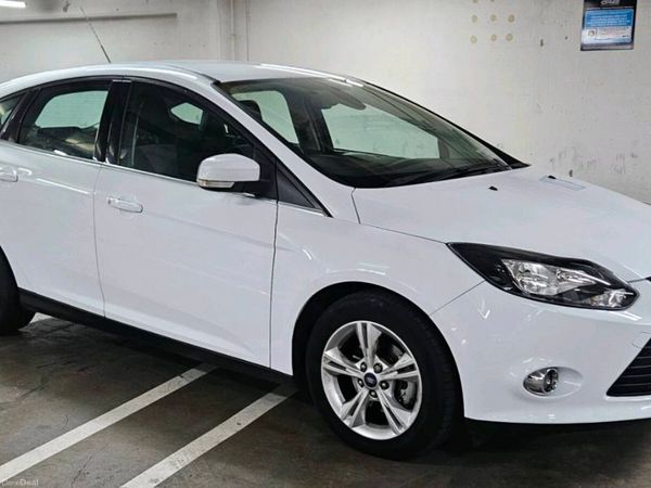 Ford Focus Hatchback, Diesel, 2013, White
